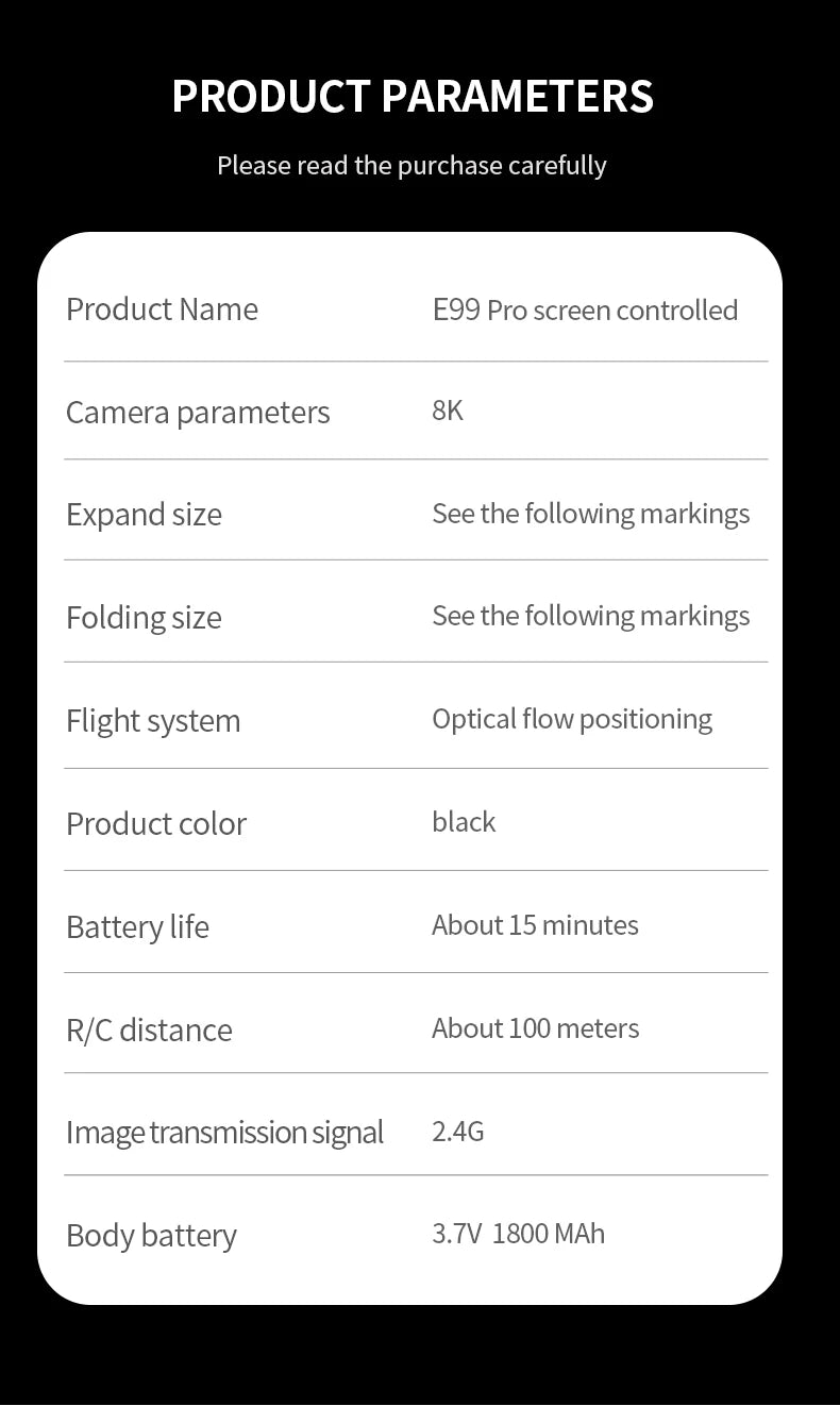 Nord-Drone E99 Pro 8K