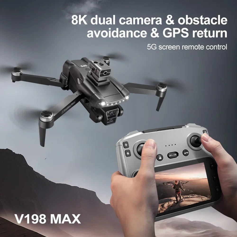 Nord-Drone V198 MAX 8K GPS – Pro Edition