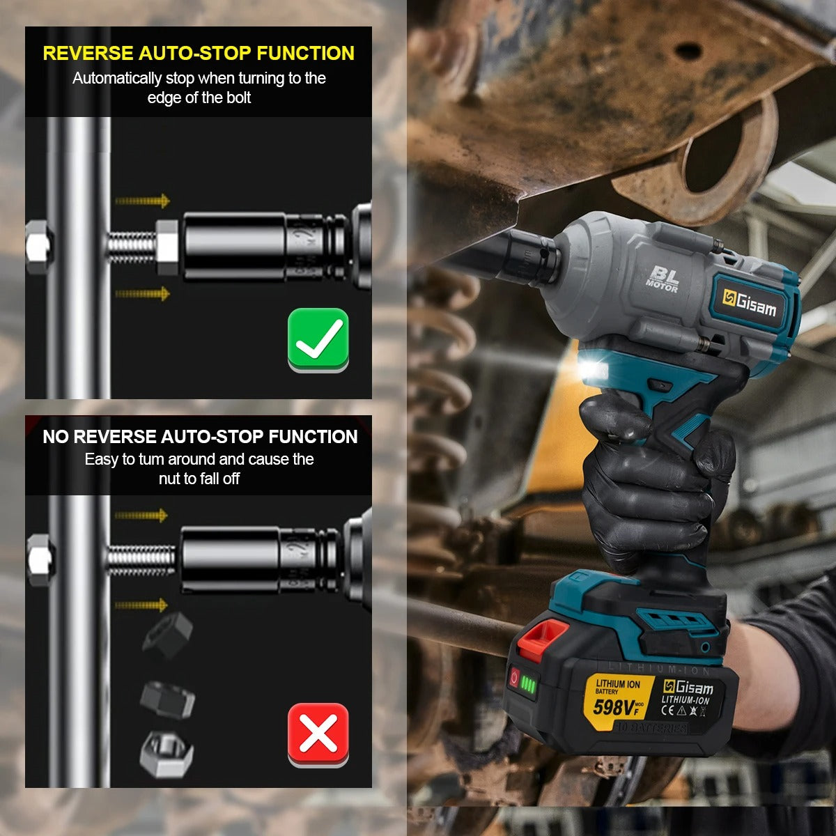 Nordtools Pro Mutterdragare V8