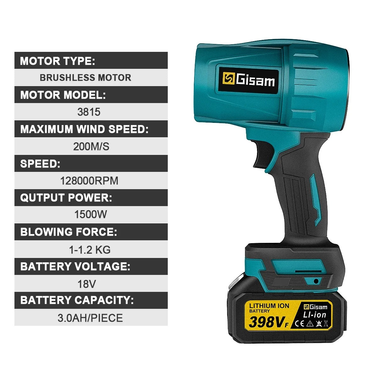 Nordtools Pro Turbojet Luftblåsare
