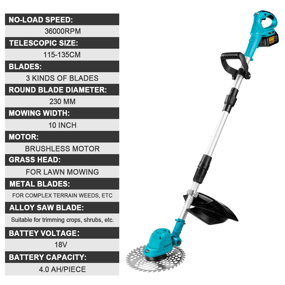 Nordtools Pro Grästrimmer