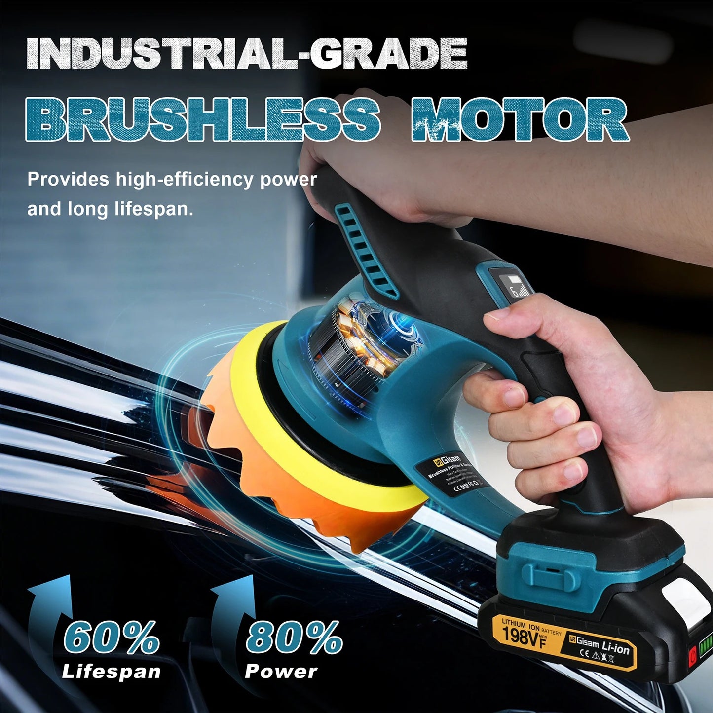 Nordtools Polermaskin 21V