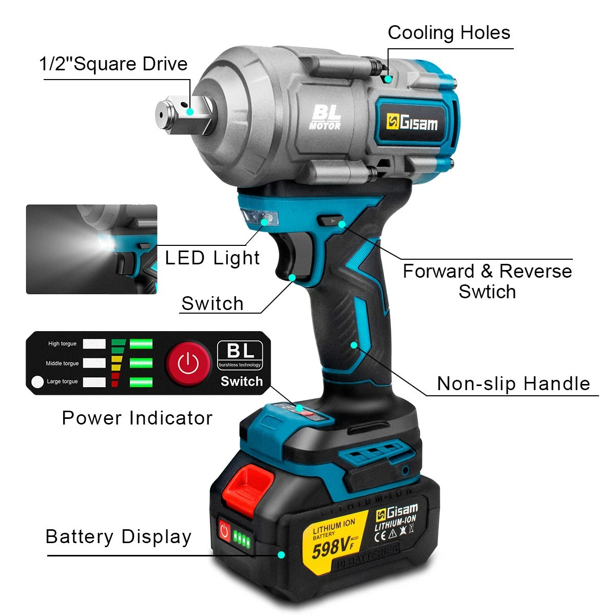 Nordtools Pro Mutterdragare V8