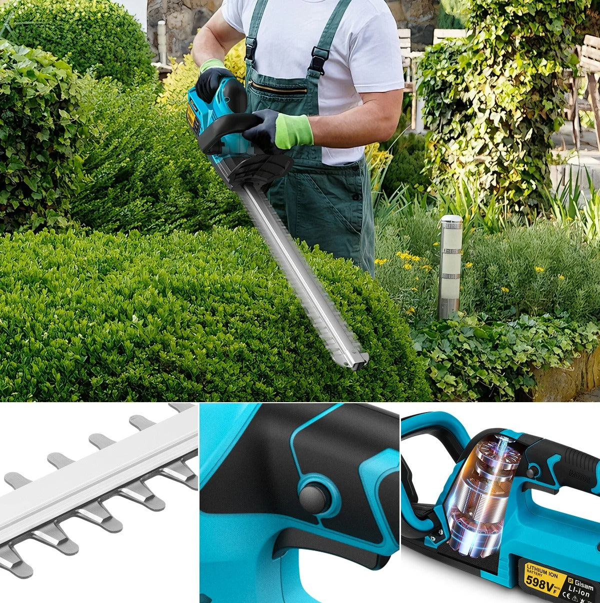Nordtools Elektrisk Häcktrimmer