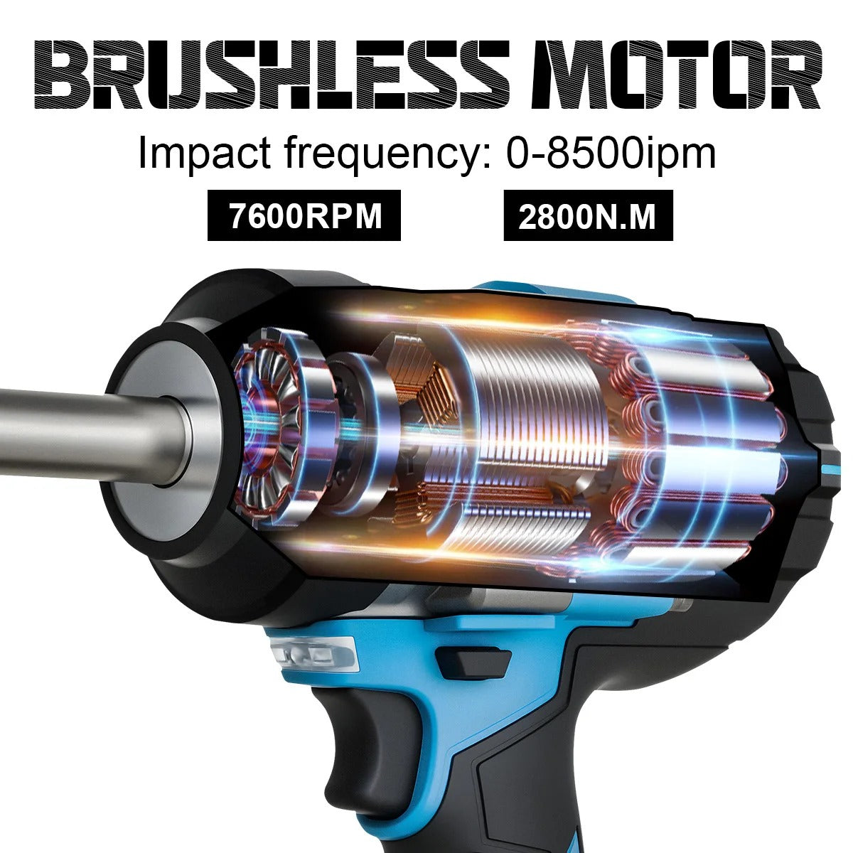 Nordtools Pro Slagskruvdragare 2800Nm