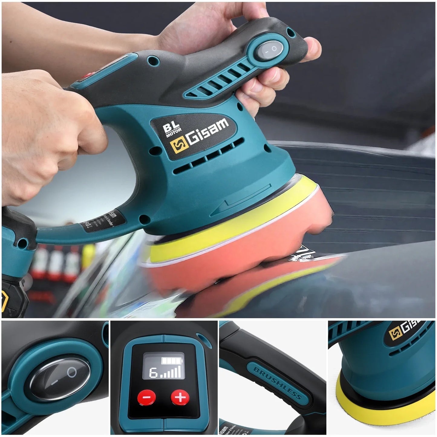 Nordtools Polermaskin 21V