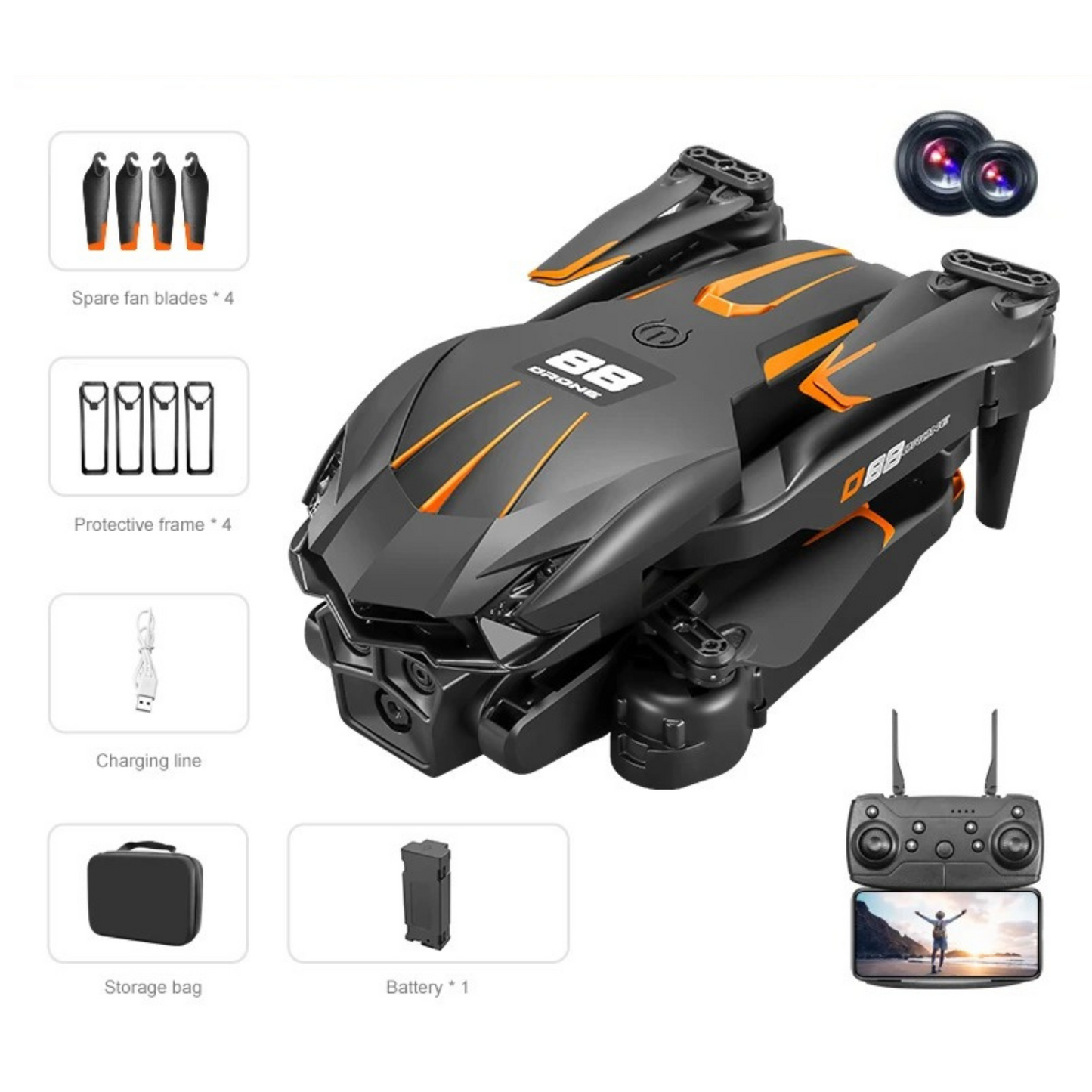 Nord-drone D88 5G Pro
