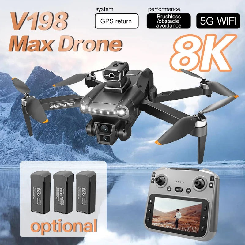 Nord-Drone V198 MAX 8K GPS – Pro Edition