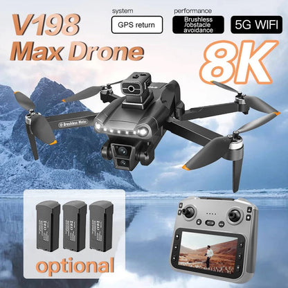 Nord-Drone V198 MAX 8K GPS – Pro Edition